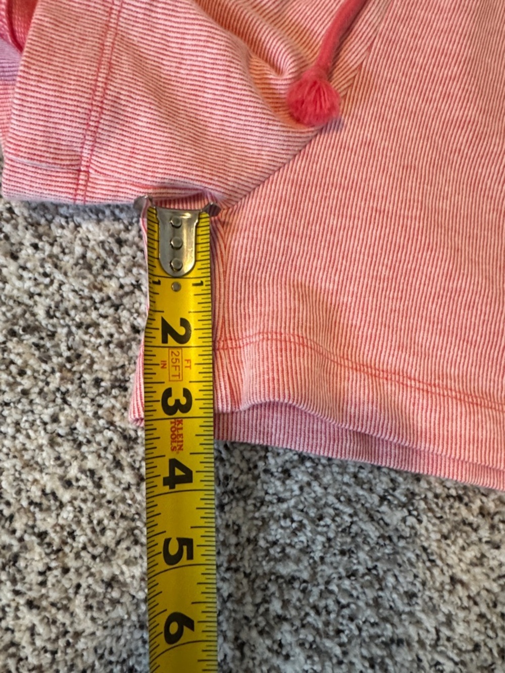 Champion Pink Heather Knit Women's Athletic Shorts - Picture 3 of 5